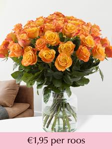 Surprose Oranje rozen - Kies je aantal | Rozen online bestellen & versturen | .nl