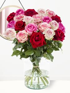Surprose Rozenboeket roze-rood | Rozen online bestellen & versturen | .nl