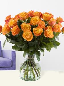 Surprose 30 oranje rozen - Confidential | Rozen online bestellen & versturen | .nl