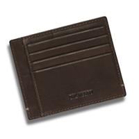 pashouder Rfid 11 x 9 cm leer bruin