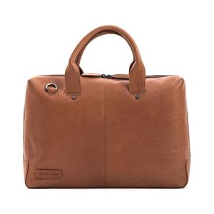 Plevier Basalt 15,6 inch laptoptas Cognac