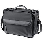 MONOLITH Pilotenkoffer Soft Touch Kunstfaser schwarz