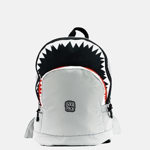 pick & PACK Rucksack Shark Shape M, Grau