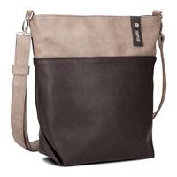 Zwei Jana J12 Schultertasche 33 cm Umhängetaschen braun Damen