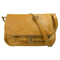Samantha Look Schoudertas echt leer, made in italy (1-delig)
