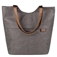 Zwei Olli OT15 Shopper 41 cm Handtaschen braun Damen