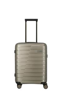 Travelite Air Base 4 Wiel Trolley S champagne metallic Harde Koffer