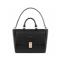 Zak Piquadro Dames Daphne Bag Leather Black - CA5280DF-N