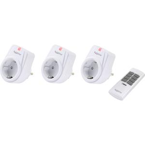 sygonix RSL Stopcontactset Tussenstekker Schakelvermogen (max.) 1000 W Bereik max. (in het vrije veld) 30 m