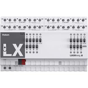 KNX LUXORliving J8 Jaloezie- en rolluikactor