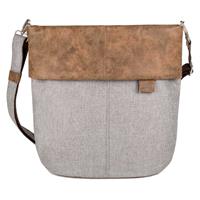 Zwei Olli OT12 Schultertasche 32 cm Umhängetaschen weiß Damen