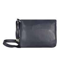 Bree Nola 2 Umhängetasche Leder 26 cm Umhängetaschen blau Damen