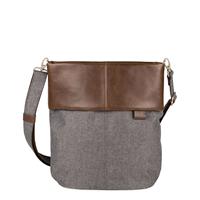 Zwei Olli OT12 Schultertasche 32 cm Umhängetaschen braun Damen