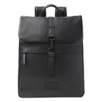Castelijn & Beerens Tango Backpack 15.6'' black Leren tas