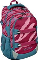Neoxx Schulrucksack »Active, Berry Vibes«, aus recycelten PET Flaschen