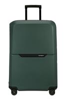 Samsonite Hartschalen-Trolley "Magnum Eco forest green, 75 cm", 4 Rollen, aus recyceltem Material; Made in Europe