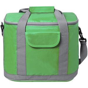 Bellatio Grote koeltas draagtas/schoudertas groen x 29 x 21 cm 22 liter -