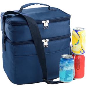 Kimood Koeltas draagtas schoudertas blauw 26 x 19 x 26 cm 13 liter -