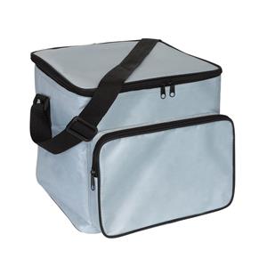 Bellatio Grote koeltas zilver 28 x 25 x 30 cm 21 liter -