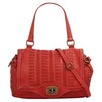 Samantha Look Tas echt leer, made in italy (1-delig)