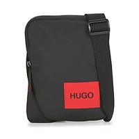 HUGO, Ethon Umhängetasche 15 Cm in schwarz, Umhängetaschen für Herren