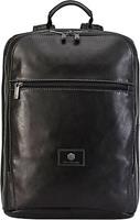 Jekyll & Hide , Montana Rucksack Rfid Leder 45 Cm Laptopfach in schwarz, Rucksäcke für Damen