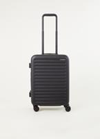 Samsonite Hartschalen-Trolley "Stackd, 55 cm", 4 Rollen, mit Volumenerweiterung und USB-Schleuse; enthält recyceltes Material