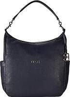 Bree , Nola 6 Schultertasche Leder 32 Cm in blau, Schultertaschen für Damen