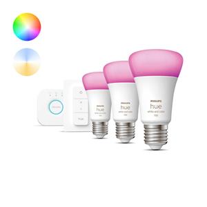 Philips Hue Color A60 E27 1100 Lumen - Starter Kit With 3 Bulbs