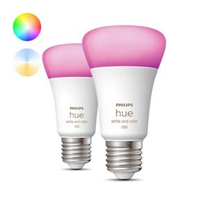 Philips Hue Color A60 E27 1100 Lumen - 2-Pack