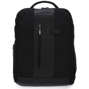 Piquadro , Brief Rucksack Rfid 41 Cm Laptopfach in schwarz, Rucksäcke für Damen