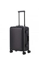 Travelite Next Aluminium-Trolley S, Cabin Size, 4 Rollen Schwarz