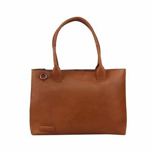 Plevier Amber Dames Laptoptas 15,6 inch Cognac