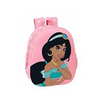 Safta 3D Kinderrucksack Disney Jasmine rosa