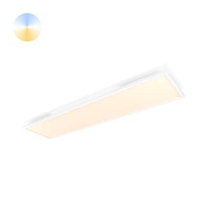 Philips Hue LED-paneel 871951438266400 Hue White Amb. Aurelle Panelleuchte 120x30cm LED vast ingebouwd