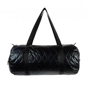 LOQI Reversible Quilted Weekendtas - Zwart