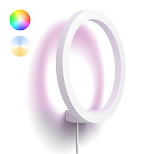 Philips Hue LED-wandspot 871951434340500 Hue White & Col. Amb. Sana LED vast ingebouwd 20 W