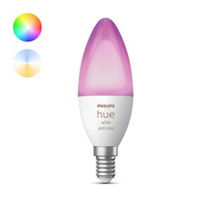 Philips Hue LED-lamp (uitbreiding) 871951435661000 Energielabel: G (A - G) Hue White & Col. Amb. Einzeplack E14 470lm E14 5.3 W Warmwit tot koudwit