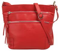 Samantha Look Schoudertas echt leer, made in italy