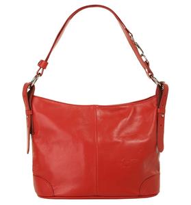 Samantha Look Schoudertas echt leer, made in italy