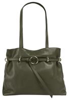 Samantha Look Tas echt leer, made in italy (1-delig)