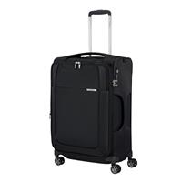 Samsonite D'Lite Spinner 63 Exp black Zachte koffer