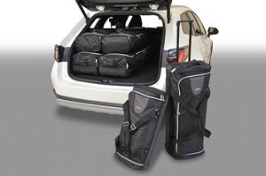 Car-Bags Toyota Corolla Touring Sports (2018-heden) 6-Delige Reistassenset zwart