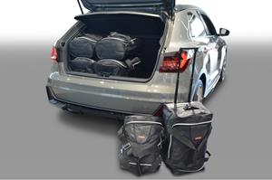 Car-Bags Audi A1 (2018-heden) 6-Delige Reistassenset zwart