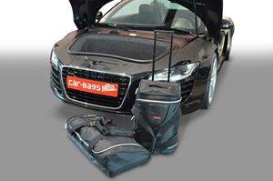 Car-Bags Audi R8 Spyder (2009-2015) 2-Delige Reistassenset zwart