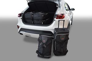 Car-Bags Kia X-Ceed (2019-heden) 6-Delige Reistassenset zwart