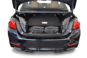 Car-Bags BMW 4 series Cabriolet (2014-heden) 4-Delige Reistassenset zwart