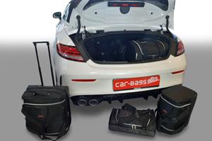 Car-Bags Mercedes-Benz C-Class Cabriolet (2016-heden) 5-Delige Reistassenset zwart