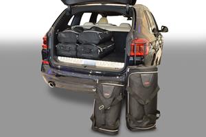Car-Bags BMW X3 Plug In Hybrid (2020-heden) 6-Delige Reistassenset zwart