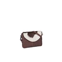 Justified Bags Cow Flapover Brown